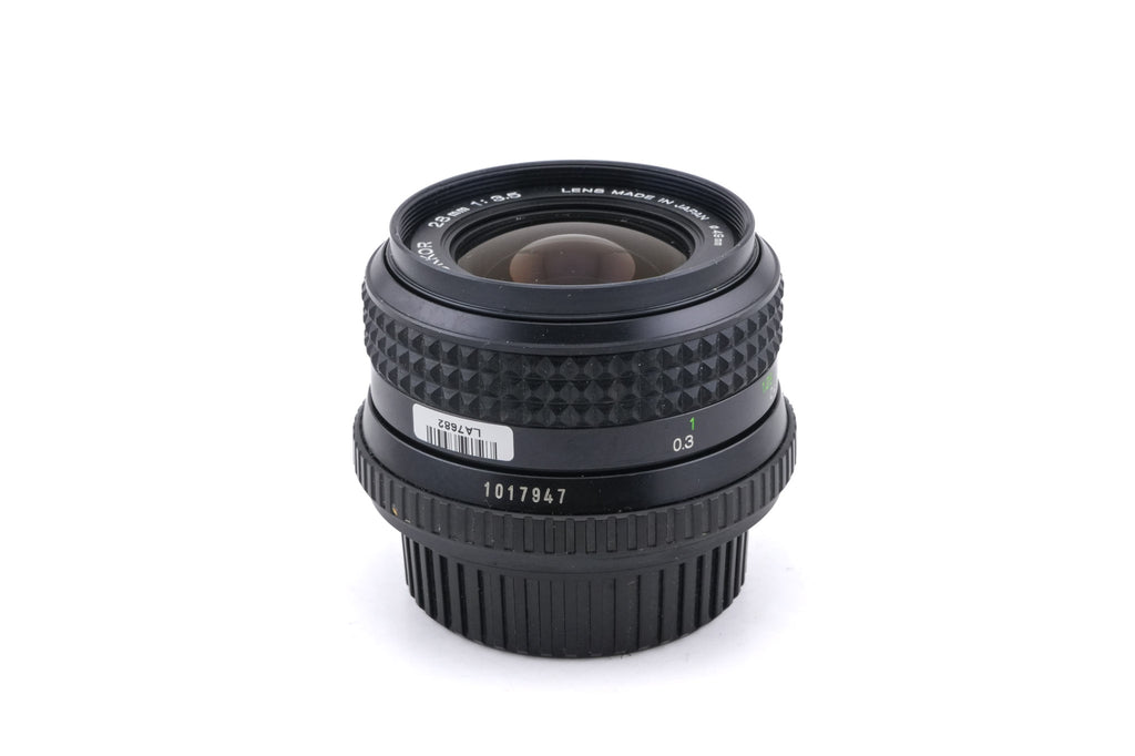 Minolta 28mm f3.5 MD W.Rokkor
