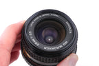 Minolta 28mm f3.5 MD W.Rokkor