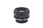 Minolta 50mm f2 MC Rokkor-PF