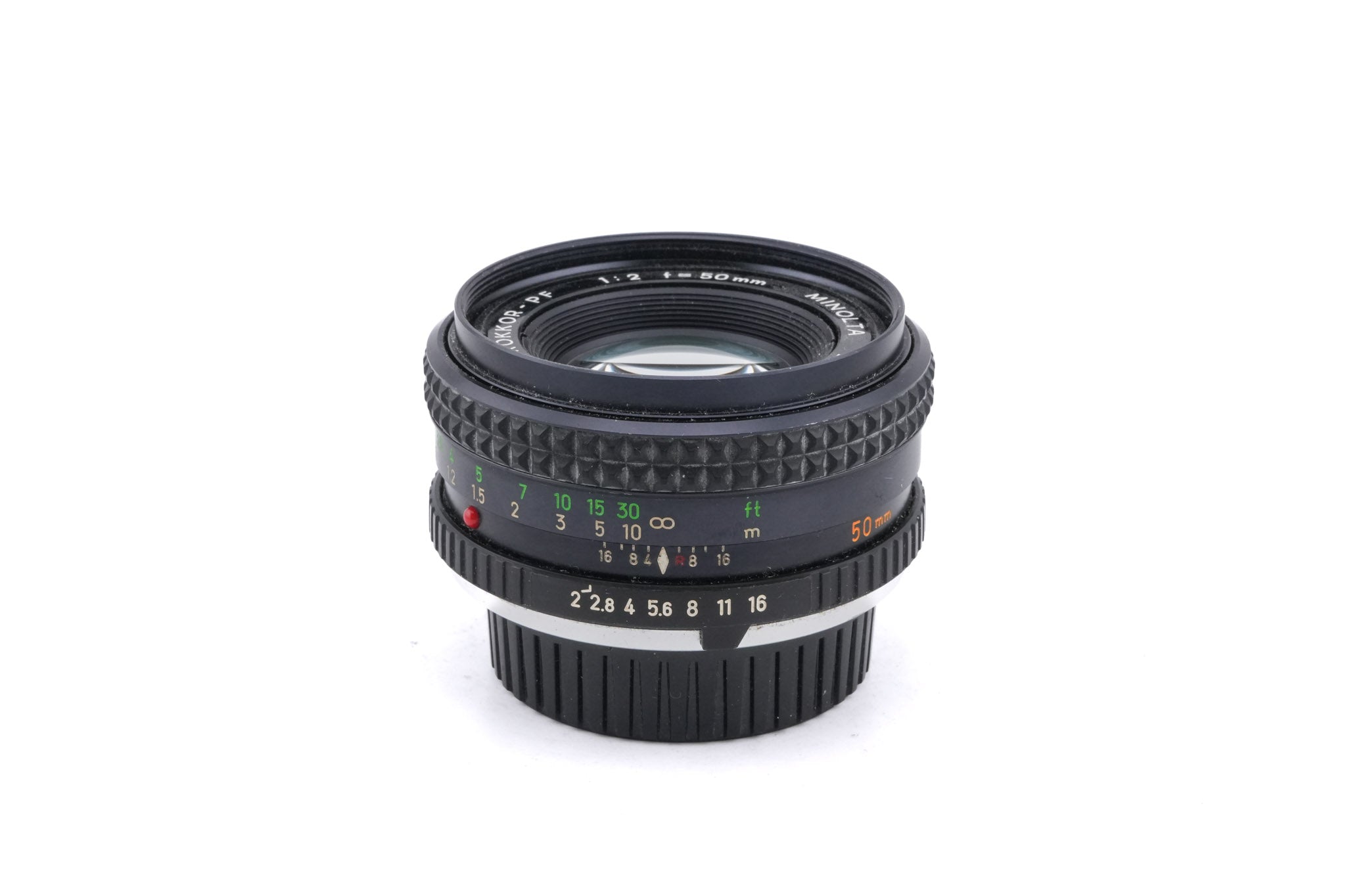 Minolta 50mm f2 MC Rokkor-PF