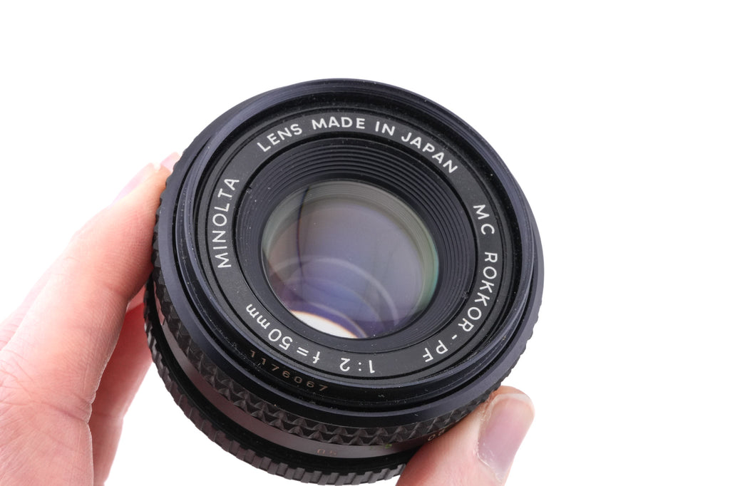 Minolta 50mm f2 MC Rokkor-PF