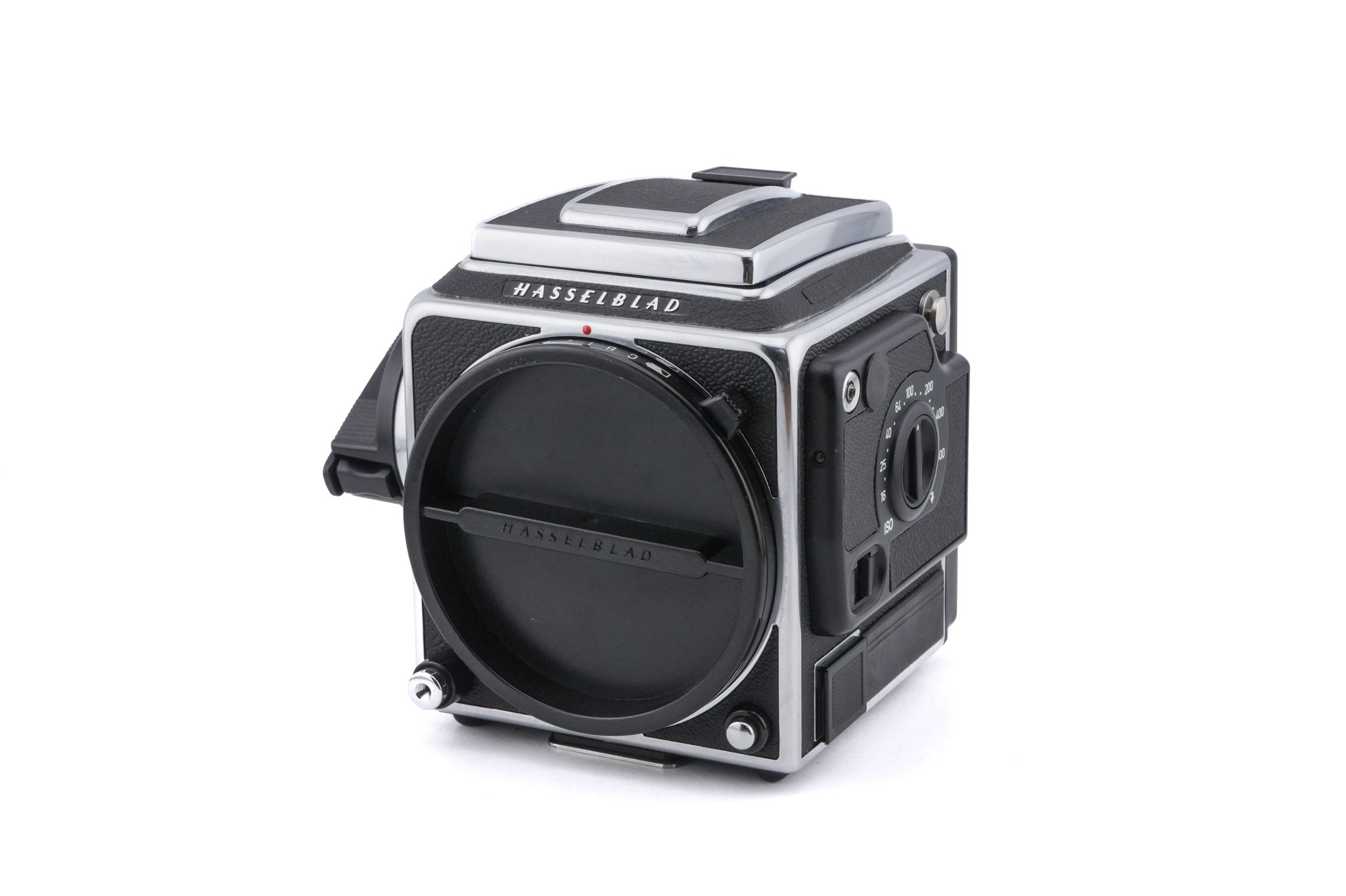 Hasselblad 201F (Silver, 10529) + Waist Level Finder (New / Chrome, 42315) + Standard Focusing Screen (42161)