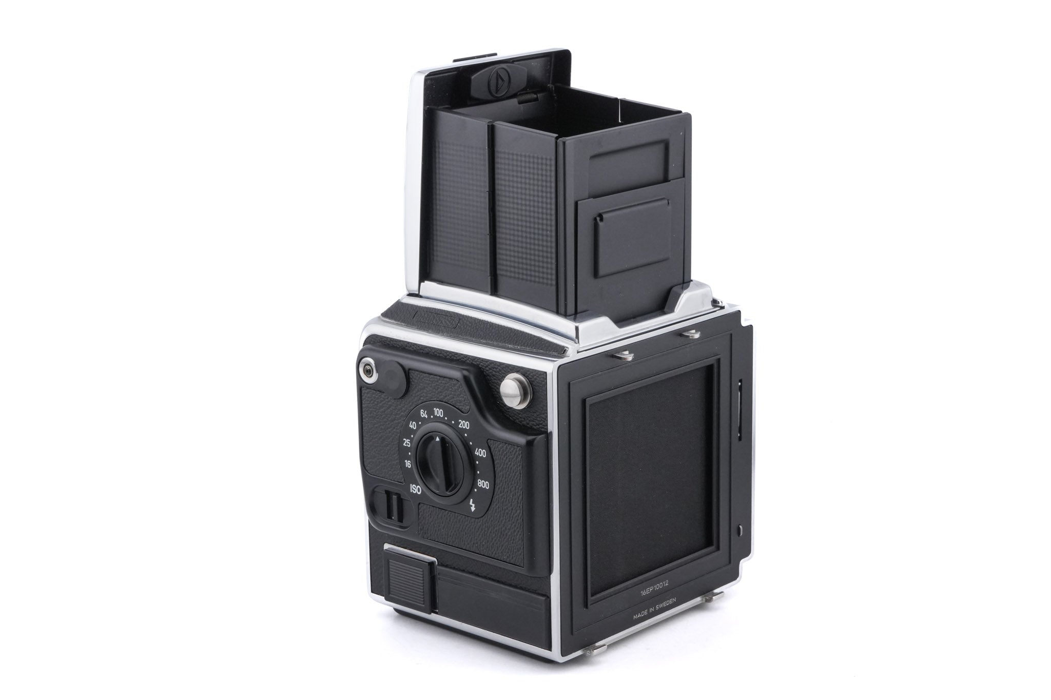 Hasselblad 201F (Silver, 10529) + Waist Level Finder (New / Chrome, 42315) + Standard Focusing Screen (42161)