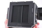 Hasselblad 201F (Silver, 10529) + Waist Level Finder (New / Chrome, 42315) + Standard Focusing Screen (42161)