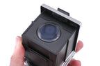 Hasselblad 201F (Silver, 10529) + Waist Level Finder (New / Chrome, 42315) + Standard Focusing Screen (42161)