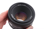 Nikon 50mm f1.8 AF Nikkor D