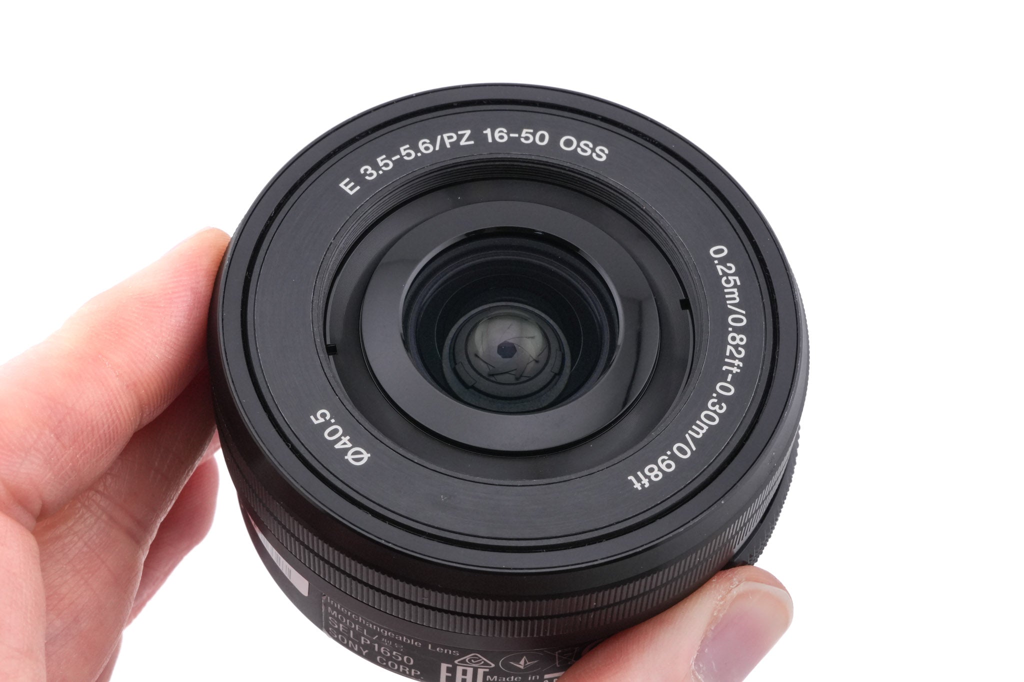Sony 16-50mm f3.5-5.6 PZ OSS (SELP1650)