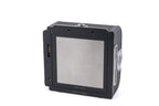Hasselblad 500C/M (Black, 10170) + Acute Matte D Grid / Split Image Focusing Screen (42217) + A12N Film Magazine + 80mm f2.8 Planar T* C (Black, 20028) + Waist Level Finder (New / Black, 42323)