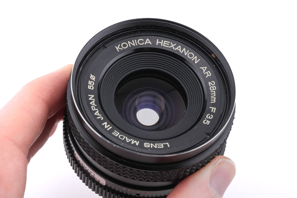 Konica 28mm f3.5 Hexanon AR