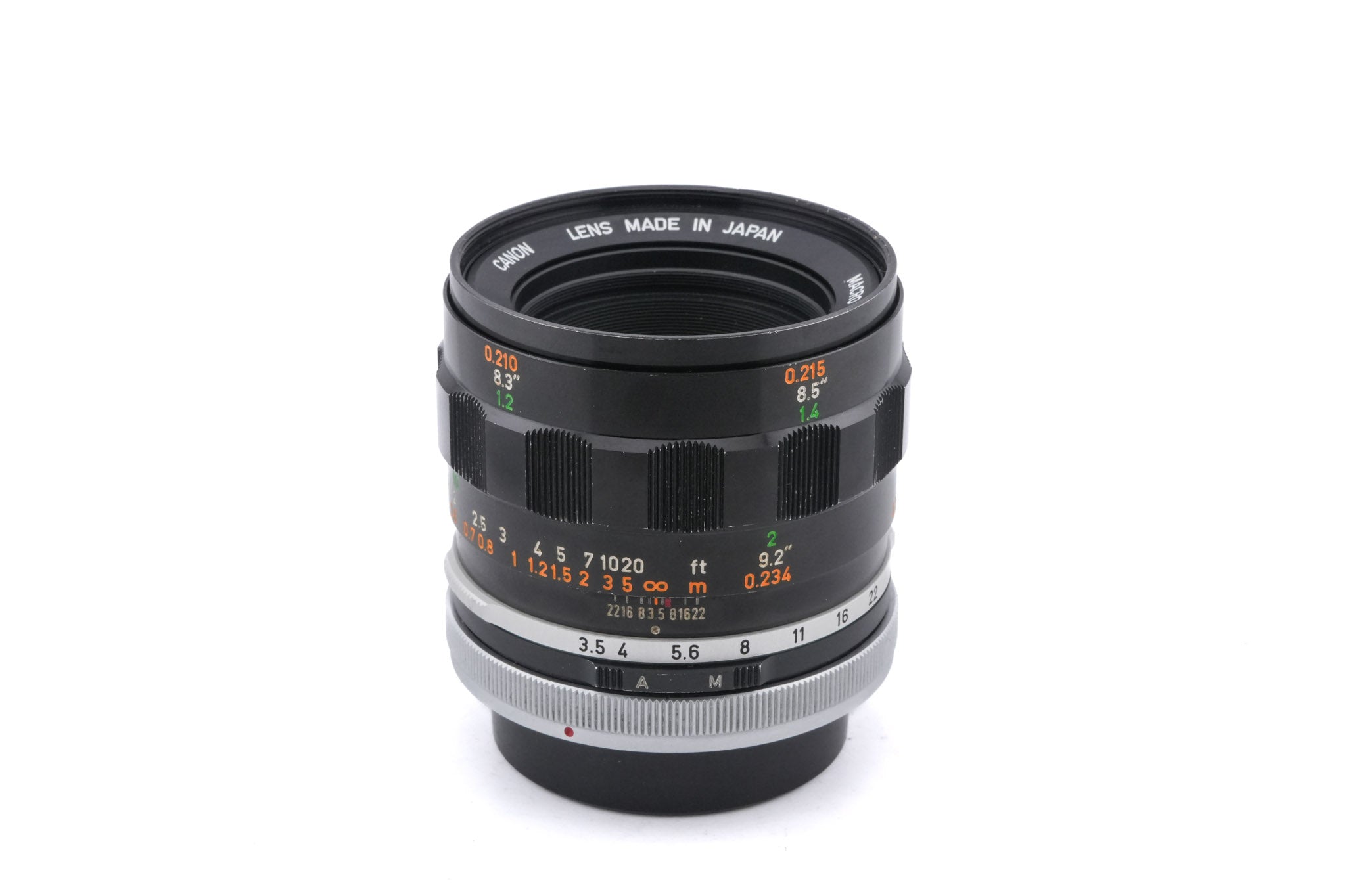 Canon 50mm f3.5 FL Macro