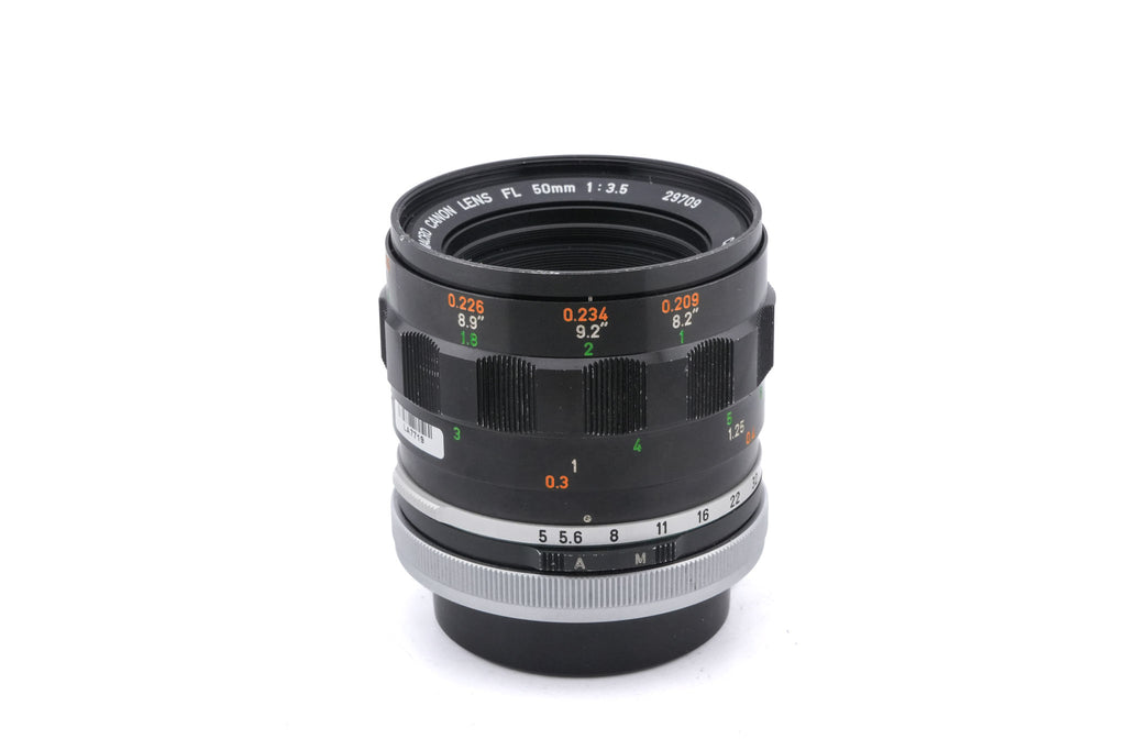 Canon 50mm f3.5 FL Macro