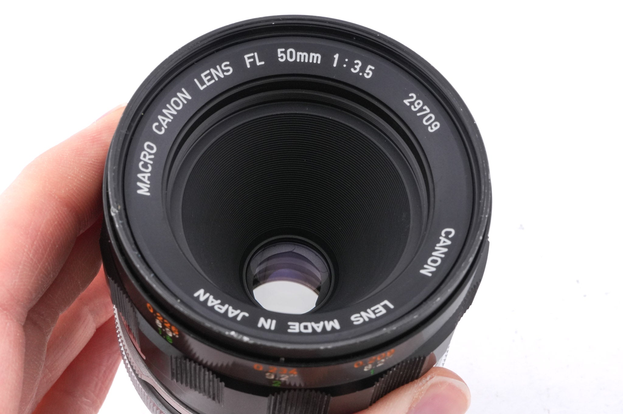 Canon 50mm f3.5 FL Macro