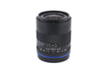 Zeiss 21mm f2.8 Distagon T* Loxia