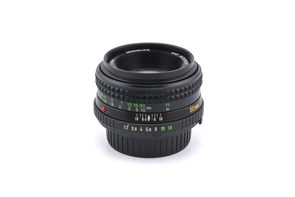 Minolta 50mm f1.7 MD Rokkor