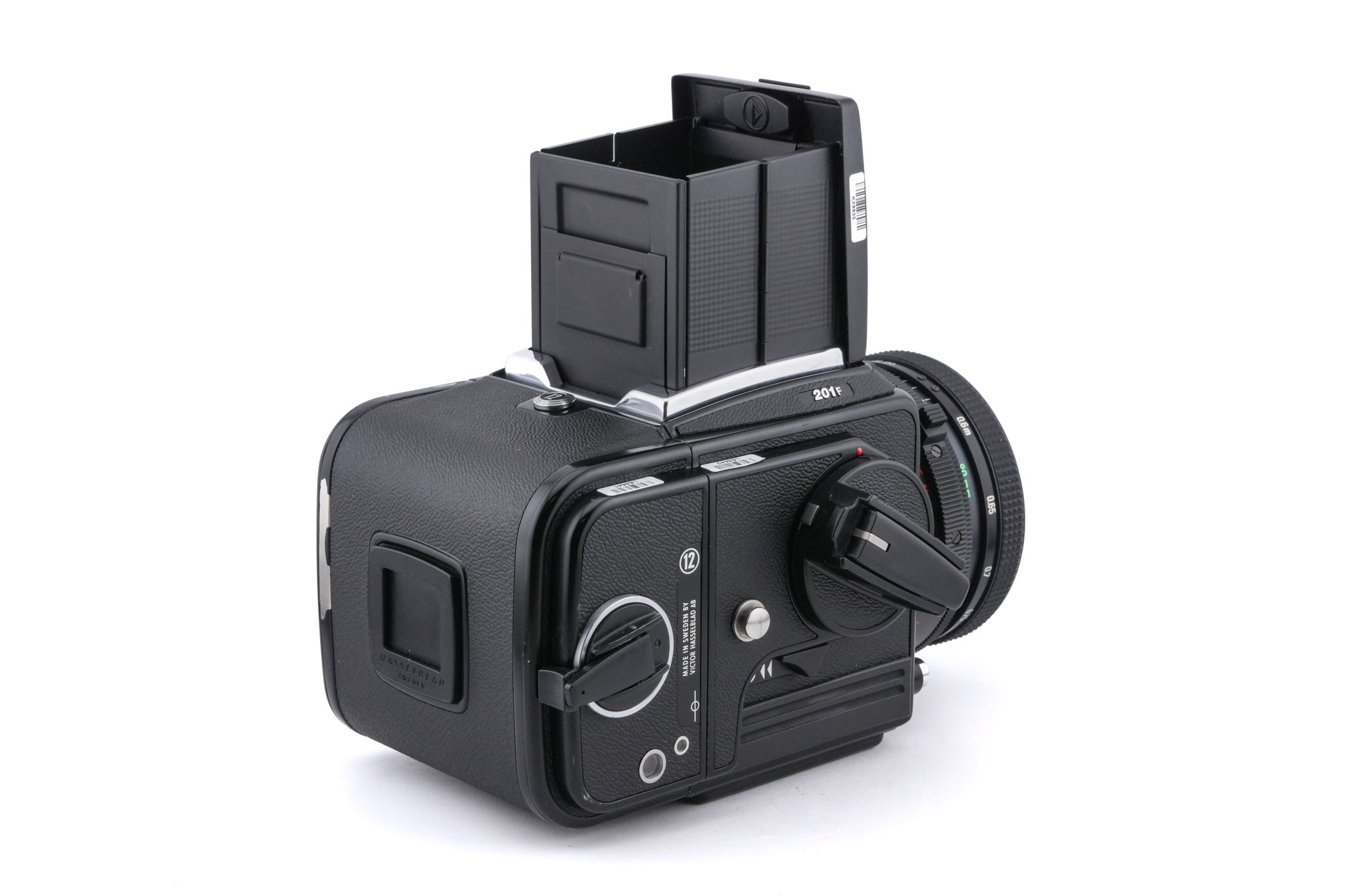 Hasselblad 201F (Black, 10532) + A12N Film Magazine + 80mm f2.8 Planar T* F (20400) + Waist Level Finder (New / Black, 42323) + Acute Matte Focusing Screen (42165)