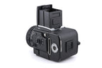 Hasselblad 201F (Black, 10532) + A12N Film Magazine + 80mm f2.8 Planar T* F (20400) + Waist Level Finder (New / Black, 42323) + Acute Matte Focusing Screen (42165)