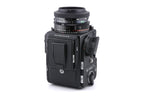 Hasselblad 201F (Black, 10532) + A12N Film Magazine + 80mm f2.8 Planar T* F (20400) + Waist Level Finder (New / Black, 42323) + Acute Matte Focusing Screen (42165)