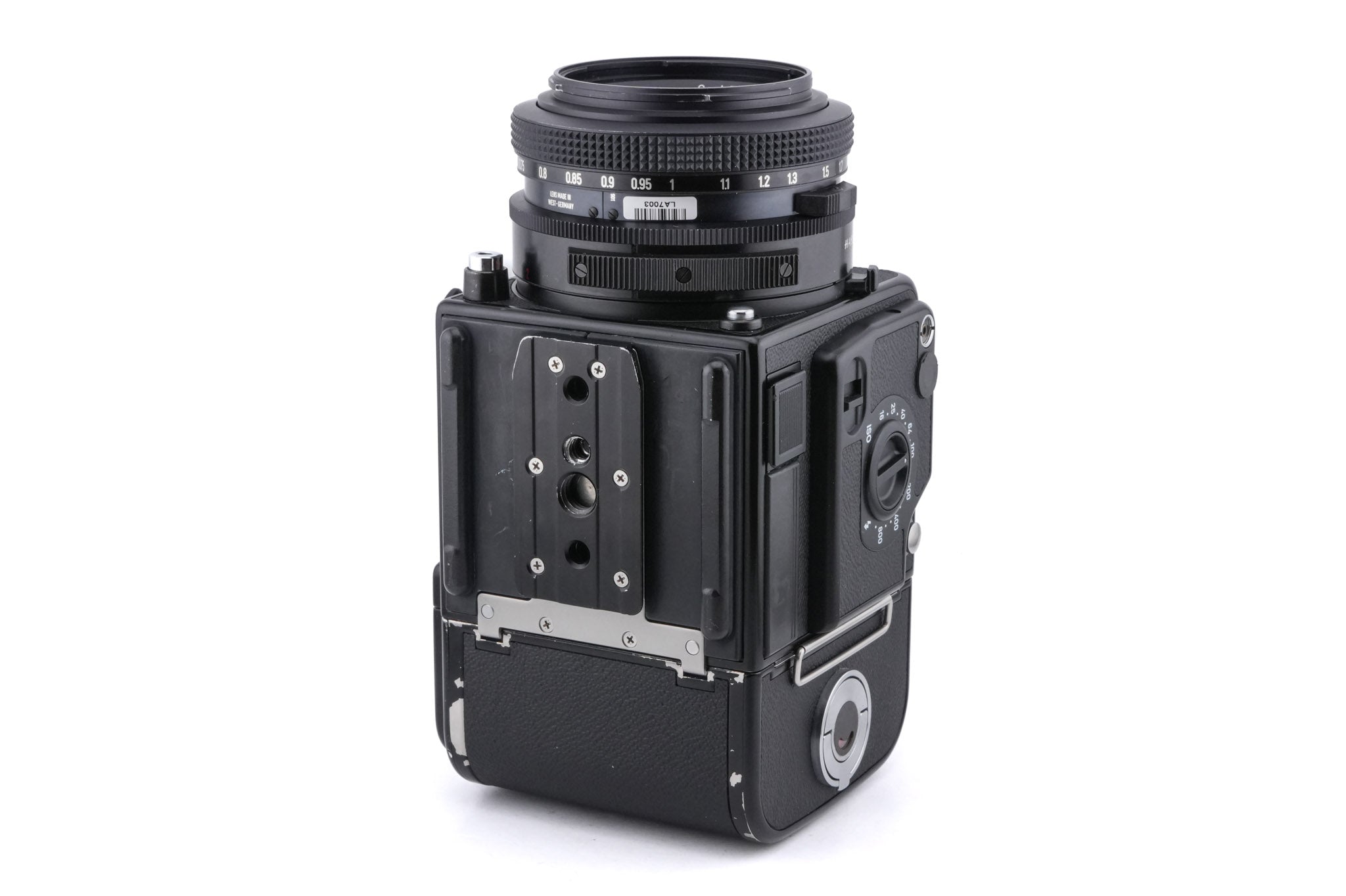 Hasselblad 201F (Black, 10532) + A12N Film Magazine + 80mm f2.8 Planar T* F (20400) + Waist Level Finder (New / Black, 42323) + Acute Matte Focusing Screen (42165)