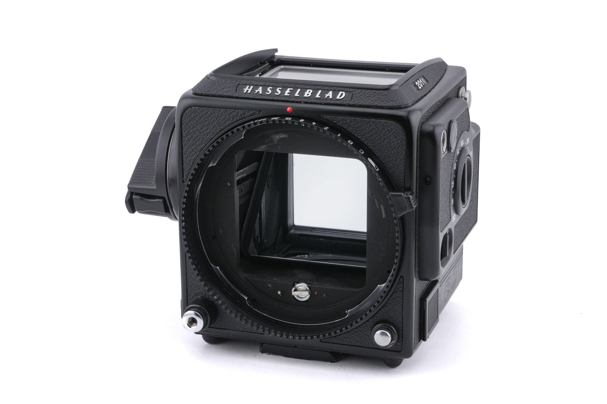 Hasselblad 201F (Black, 10532) + A12N Film Magazine + 80mm f2.8 Planar T* F (20400) + Waist Level Finder (New / Black, 42323) + Acute Matte Focusing Screen (42165)
