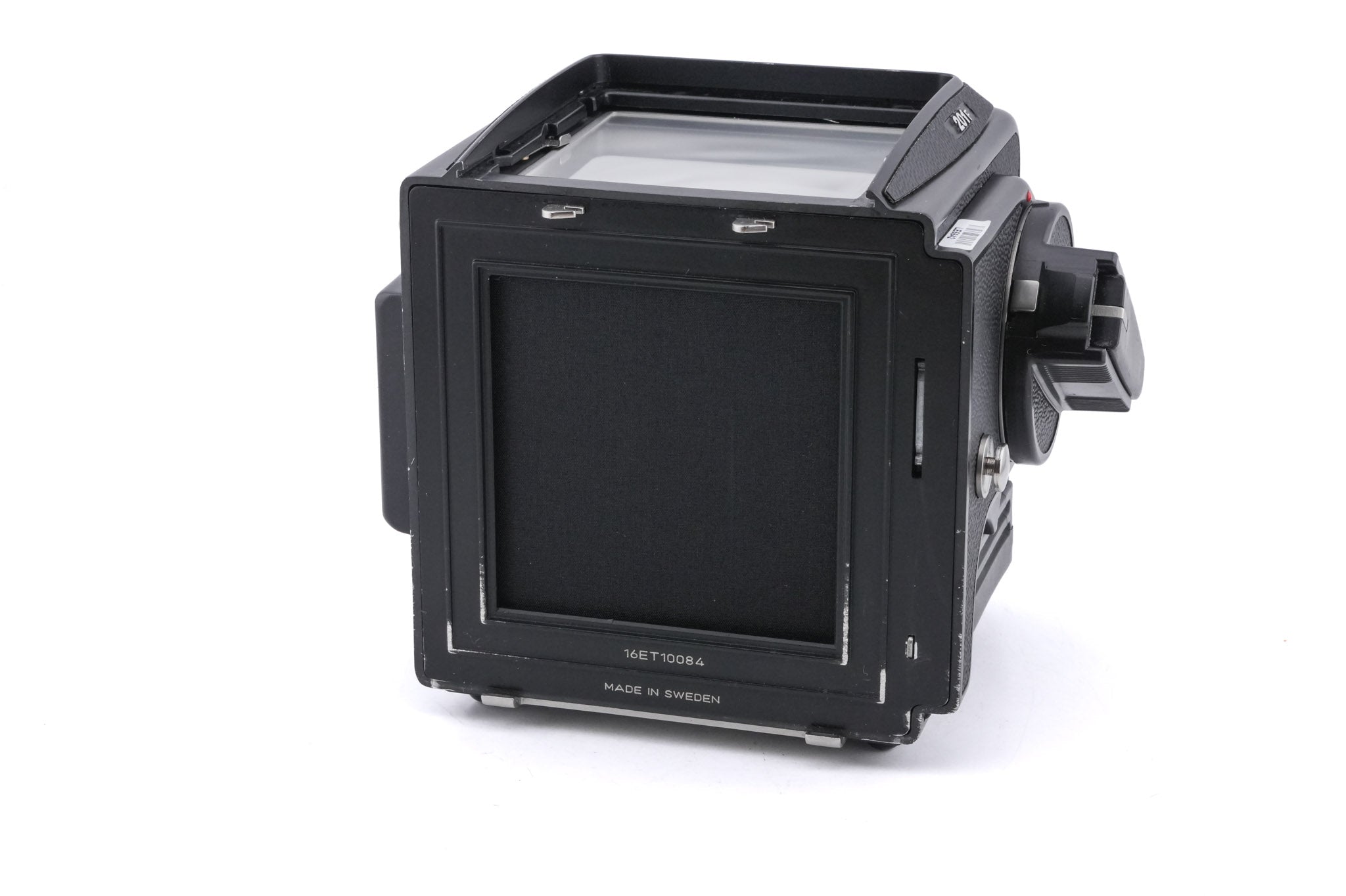 Hasselblad 201F (Black, 10532) + A12N Film Magazine + 80mm f2.8 Planar T* F (20400) + Waist Level Finder (New / Black, 42323) + Acute Matte Focusing Screen (42165)