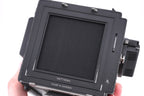 Hasselblad 201F (Black, 10532) + A12N Film Magazine + 80mm f2.8 Planar T* F (20400) + Waist Level Finder (New / Black, 42323) + Acute Matte Focusing Screen (42165)