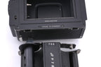 Hasselblad 201F (Black, 10532) + A12N Film Magazine + 80mm f2.8 Planar T* F (20400) + Waist Level Finder (New / Black, 42323) + Acute Matte Focusing Screen (42165)
