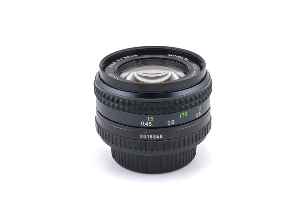 Minolta 50mm f1.4 MD Rokkor