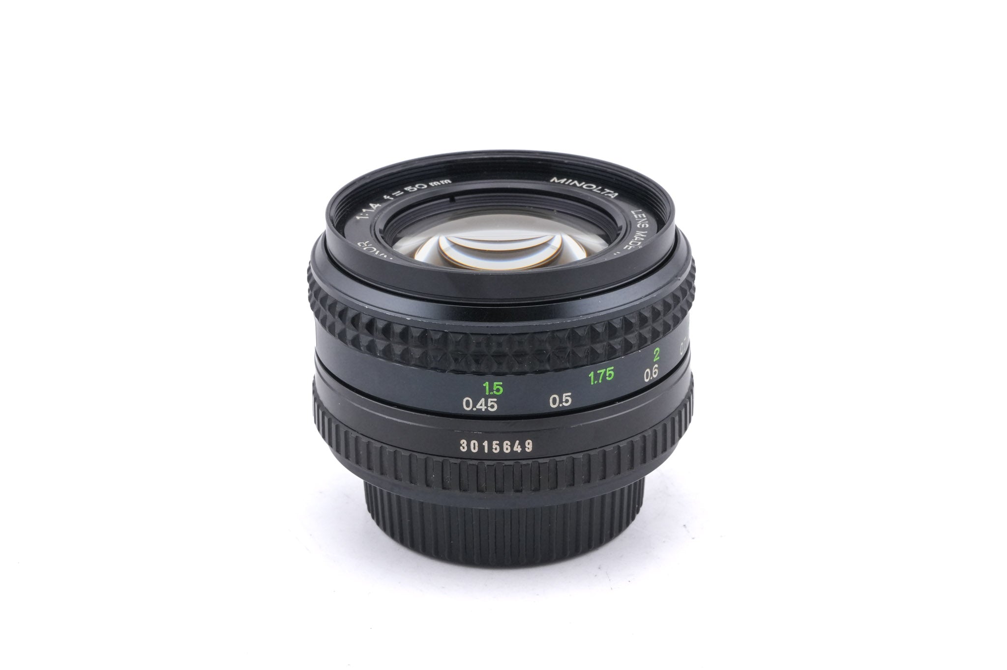 Minolta 50mm f1.4 MD Rokkor