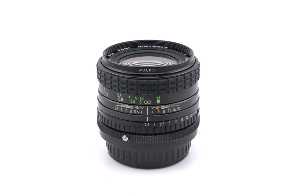 Sigma 28mm f2.8 Mini-Wide II Multi-Coated