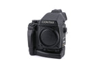 Contax 645 + MP-1 Battery Holder + MF-1 AE Prism Finder