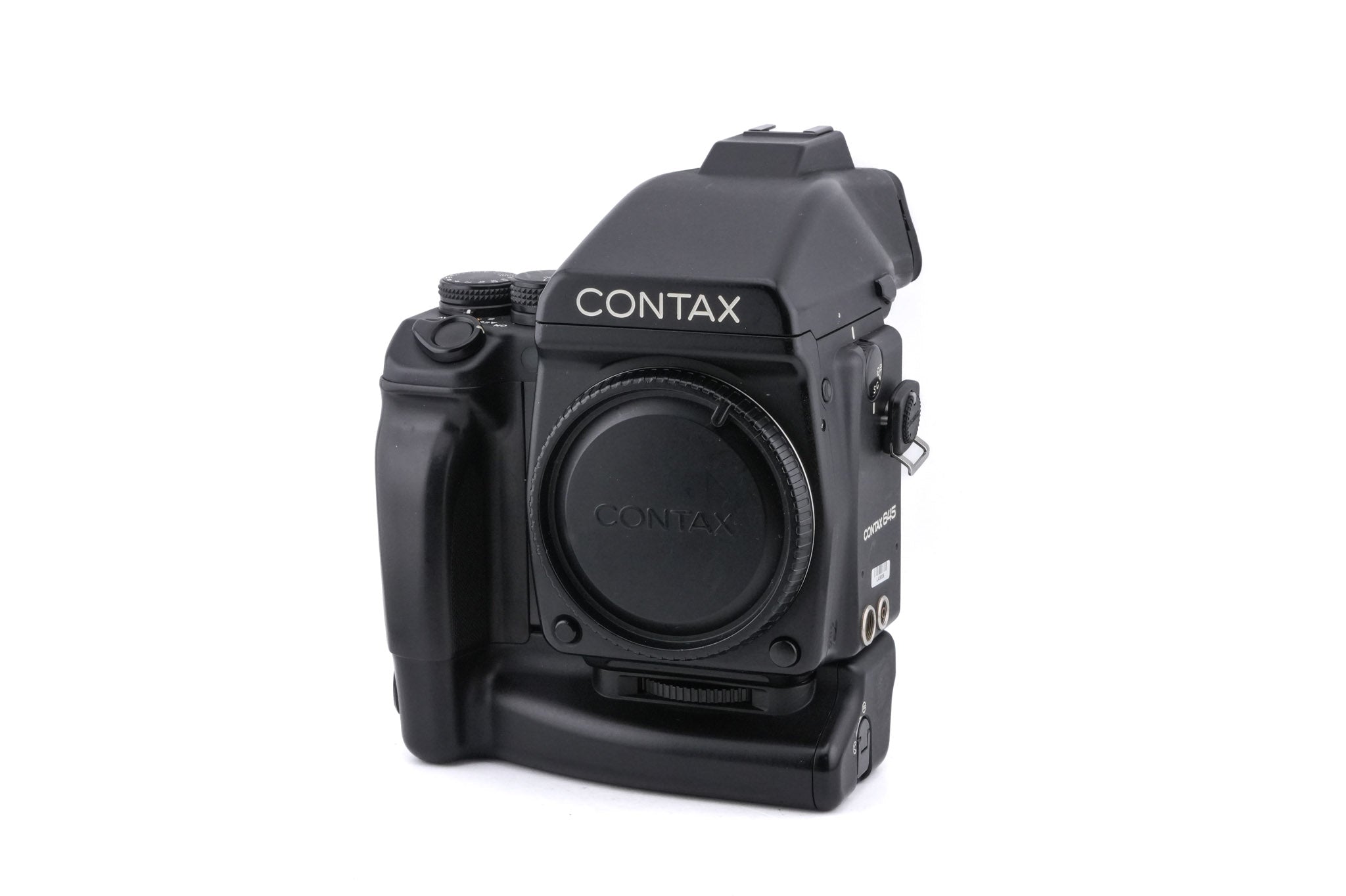 Contax 645 + MP-1 Battery Holder + MF-1 AE Prism Finder