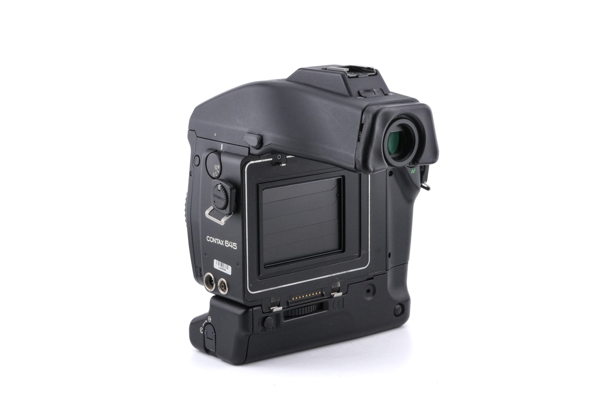 Contax 645 + MP-1 Battery Holder + MF-1 AE Prism Finder