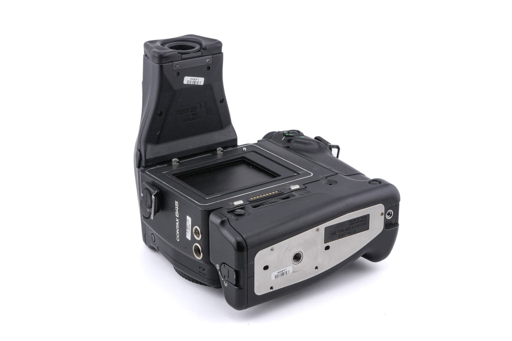 Contax 645 + MP-1 Battery Holder + MF-1 AE Prism Finder