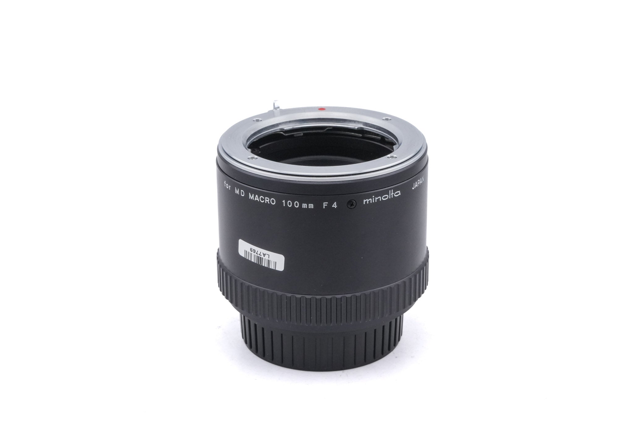 Minolta 100mm f4 MD Macro Extension Tube