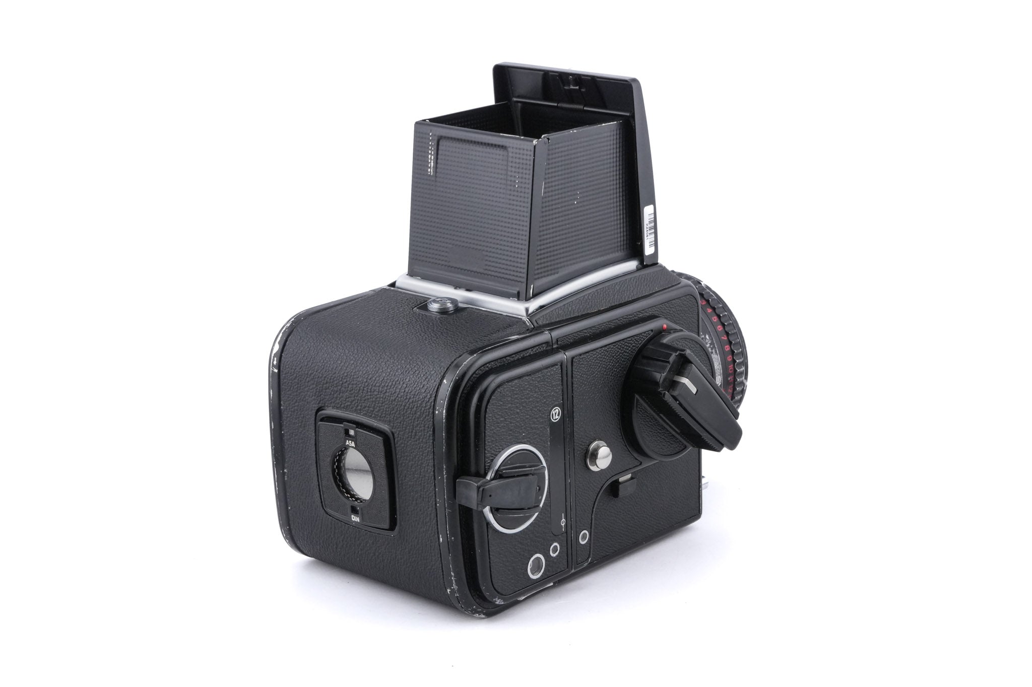 Hasselblad 500C/M (Black, 10170) + A12 Film Magazine (Black, 30147) + Acute Matte Focusing Screen (42165) + Waist Level Finder (Old / Black, 42277) + 80mm f2.8 Planar T* C (Black, 20028)