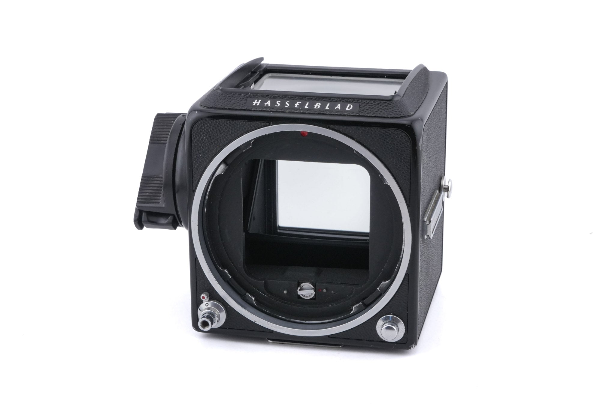 Hasselblad 500C/M (Black, 10170) + A12 Film Magazine (Black, 30147) + Acute Matte Focusing Screen (42165) + Waist Level Finder (Old / Black, 42277) + 80mm f2.8 Planar T* C (Black, 20028)
