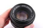 Chinon 55mm f1.7 Auto