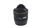 Sigma 10mm f2.8 EX DC HSM Fisheye