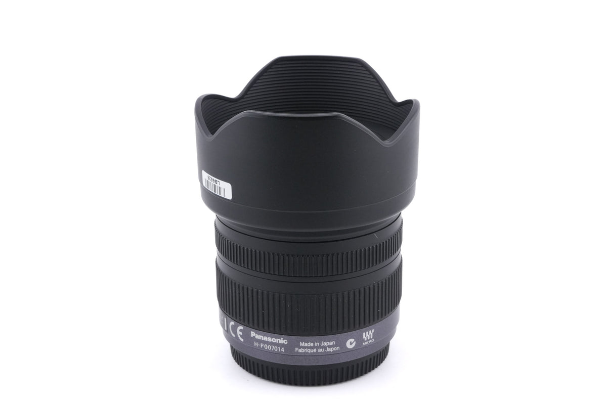 Panasonic 7-14mm f4 Lumix G Vario ASPH. (H-F007014)
