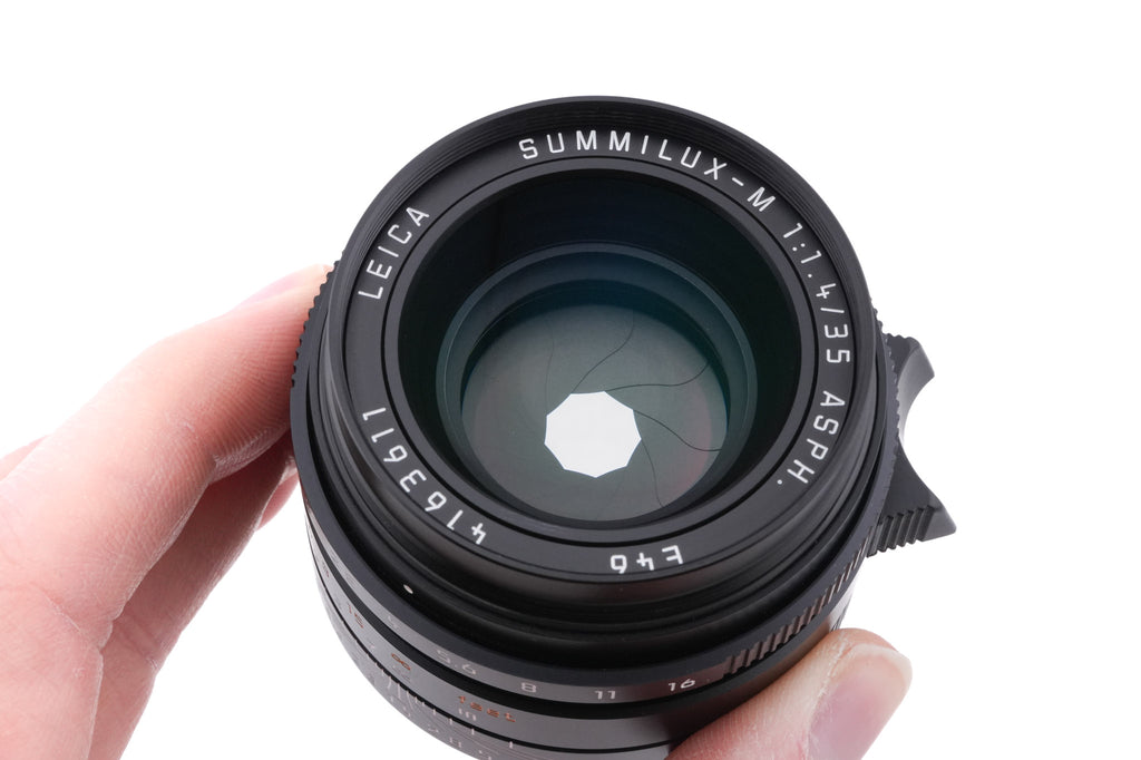 Leica 35mm f1.4 Summilux-M ASPH. FLE (Type I) (Black, 11663)