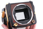 Mamiya M645 1000S (Golden Lizard/Jubilee) + Waist Level Finder S (Golden Lizard/Jubilee) + AE Prism Finder (Golden Lizard/Jubilee)
