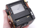 Mamiya M645 1000S (Golden Lizard/Jubilee) + Waist Level Finder S (Golden Lizard/Jubilee) + AE Prism Finder (Golden Lizard/Jubilee)