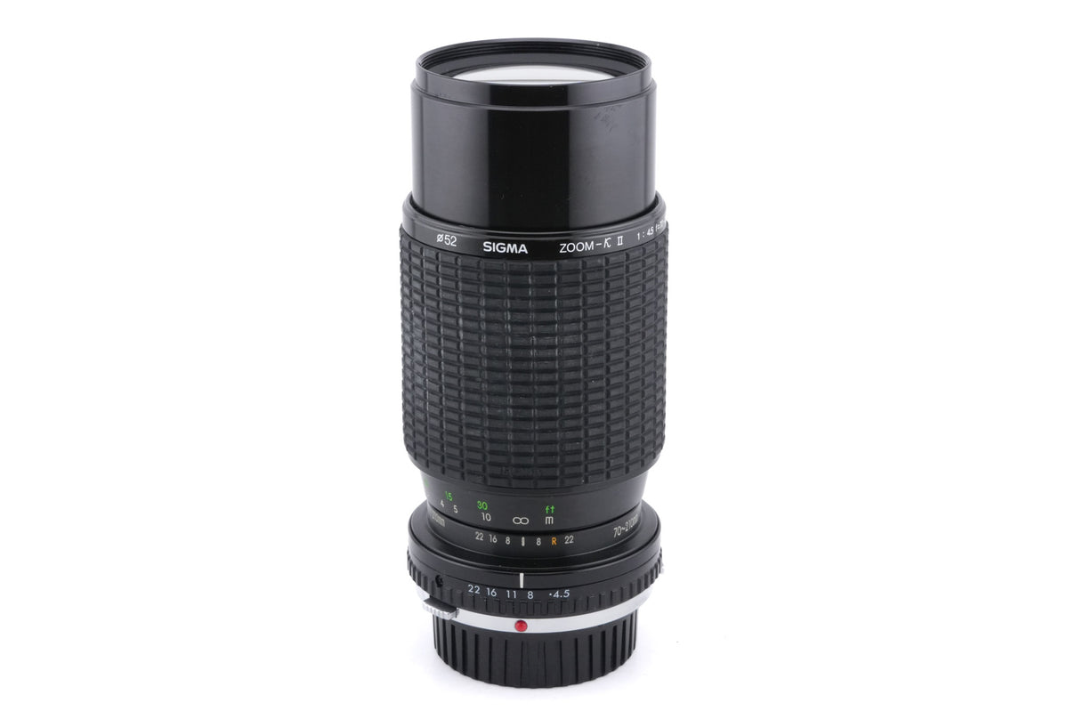 Sigma 70-210mm f4.5 Zoom-K II Multi-Coated