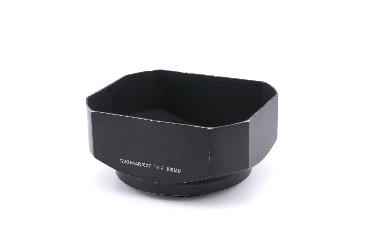 Pentax 105mm f2.4 Super-Multi-Coated Takumar 6X7 + 67mm Takumar/6x7 Lens Hood (105mm f2.4)