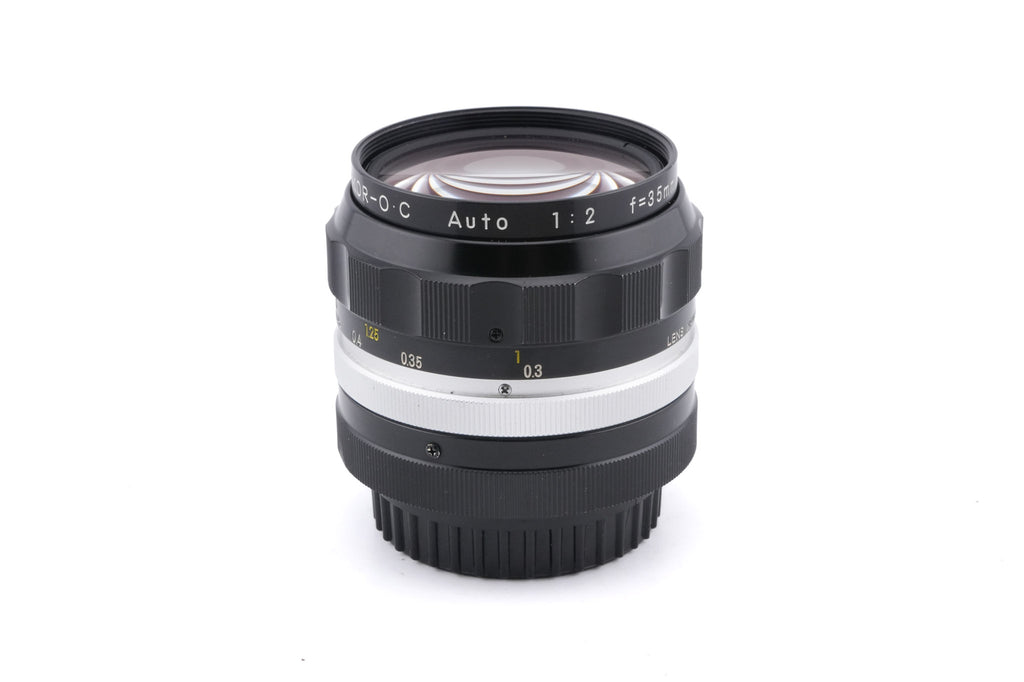 Nikon 35mm f2 Nikkor-O.C Auto Pre-AI