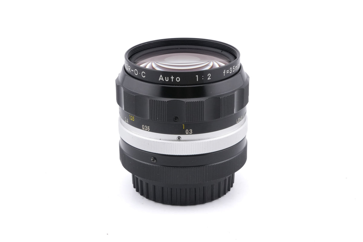 Nikon 35mm f2 Nikkor-O.C Auto Pre-AI