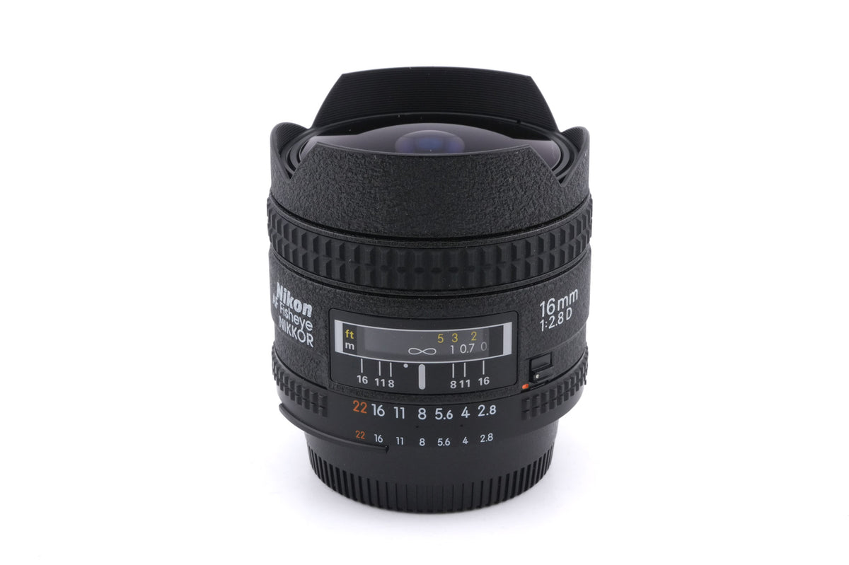 Nikon 16mm f2.8 AF Fisheye Nikkor D