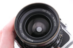 Hasselblad Super Wide C (SWC) (Silver, 10049) + SWC Viewfinder (52035/TISOC) + A12 Film Magazine (Silver, 30074)