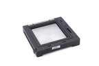 Hasselblad FlexBody (72109) + Stray Light Protection Slide (72411) + Film Format 4x5 Mask  (41151) + Open L-Connector (50776) + Focusing Screen Adapter (72405) + Reflex Viewfinder RMfx (72530) + FlexBody Cable Release (72513) + 10° Correction Slide (72413