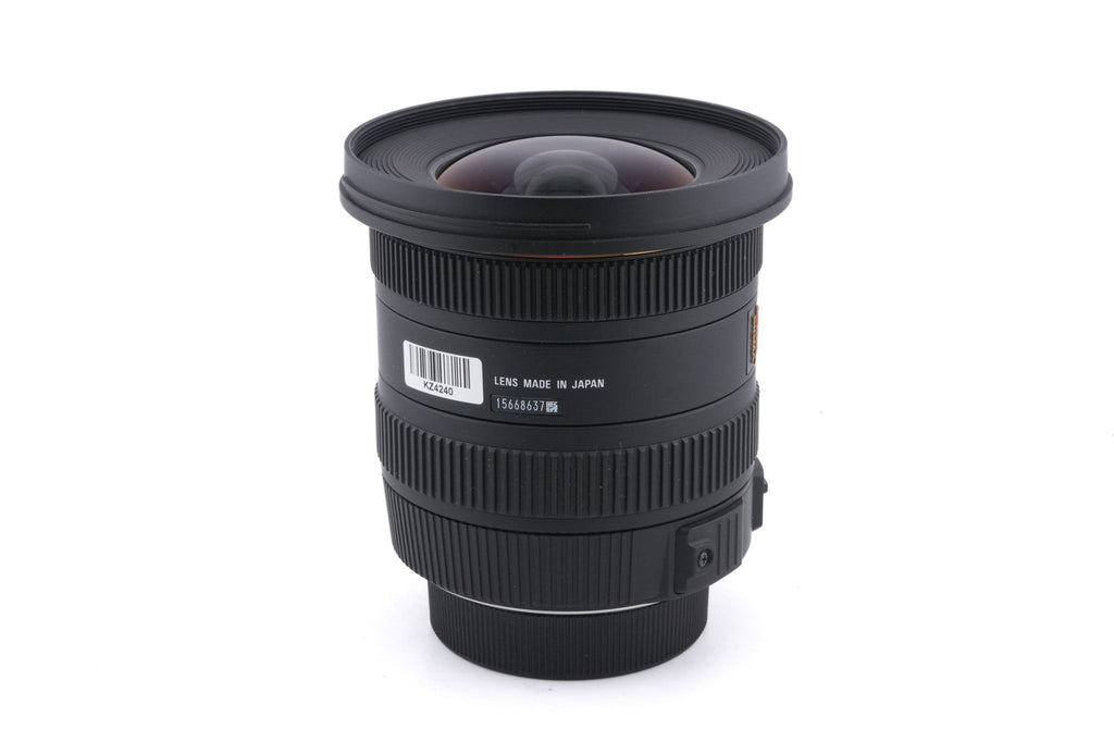 Sigma 10-20mm f3.5 EX DC HSM